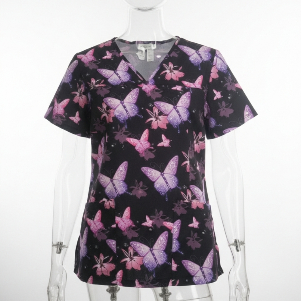 Brand New Scrub Top 3/$25